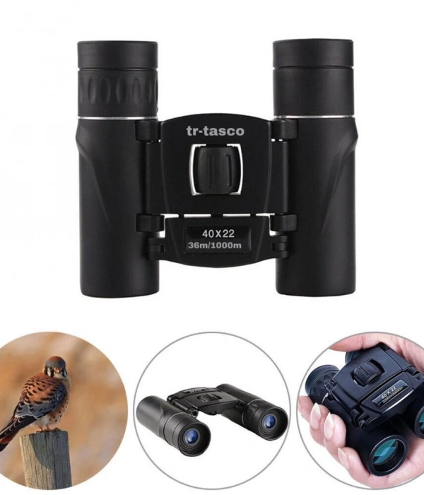 Tr  40x22 Cepte Taşımalı Kauçuk Kaplamalı Mini Dürbün  1000m/36m