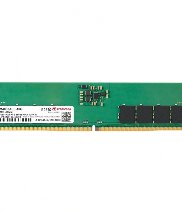 Transcend 16GB(1x16GB) 4800Mhz UDIMM DDR5 CL40 Ram (JM4800ALE-16G)