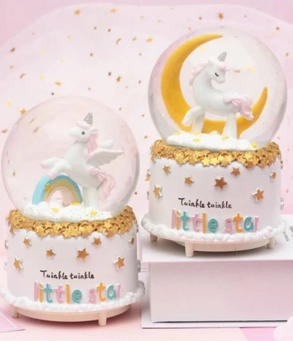 Unicorn Kar Küresi Orta Boy