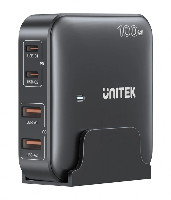 Unitek 100W Masaüstü Şarj İstasyonu Siyah (P1229ABK)