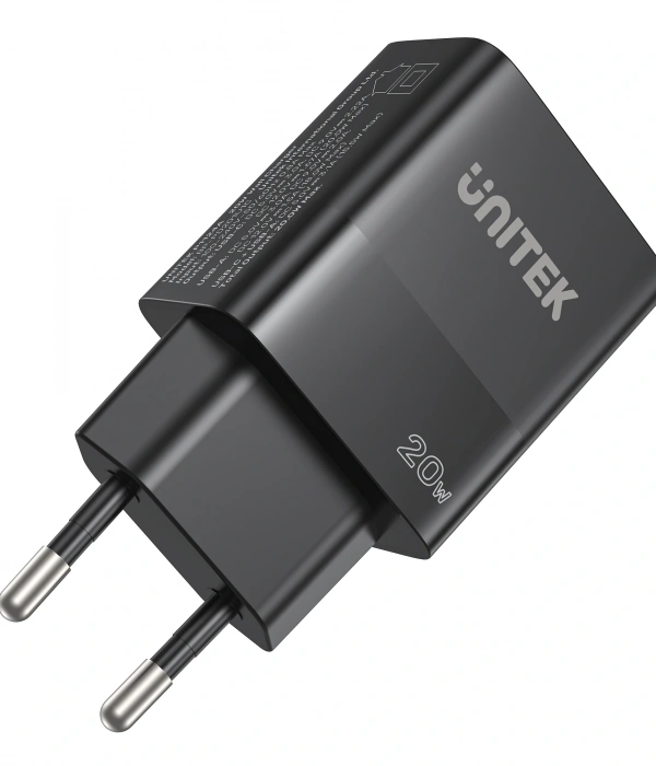 Unitek 20W Hızlı Şarj Adaptörü 1*USB-C (P1124ABK-EU)