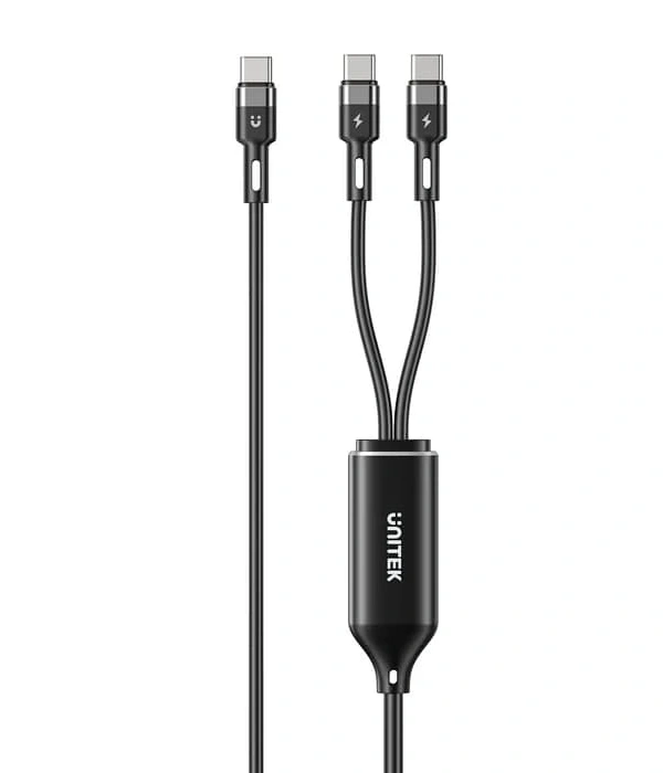 UNITEK 2in1 TYPE-C HIZLI ŞARJ KABLO C14146ABK01