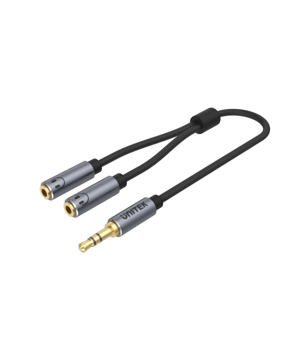 UNITEK 3.5MM AUX KULAKLIK ÇOKLAYICI Y KABLO (Y-C956ABK)