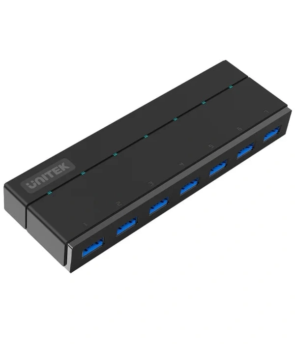UNITEK 7 PORT USB HUB 7PORT ŞARJ DESTEKLİ (Y-3184-EU)