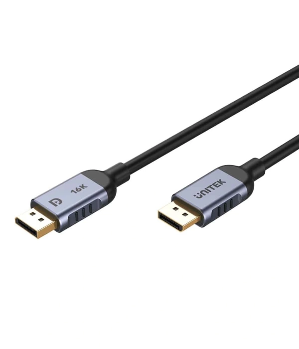 UNITEK DISPLAYPORT 2.1 %100 BAKIR 1MT 16K&60Hz (C1626GY01-1M)