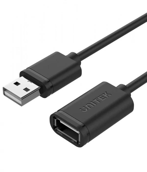 UNITEK USB2.0(M) TO USB2.0(F) 2.0 UZATMA KABLO 1.5MT (Y-C449GBK)