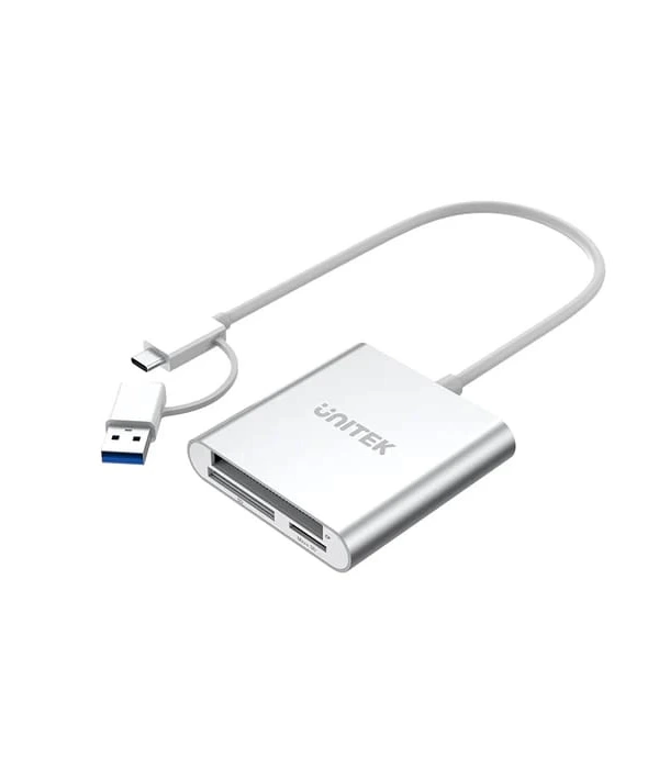 UNITEK USB-C/A TO HAFIZA KART OKUYUCU SD/CF/MICRO SD 5GBPS (Y-9313D)