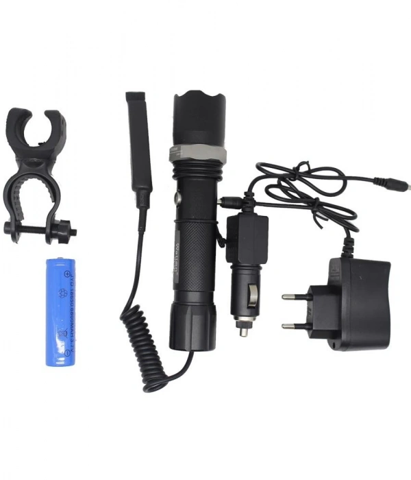 Ve Bisiklet Feneri Şarjlı Pilli  Wt-040