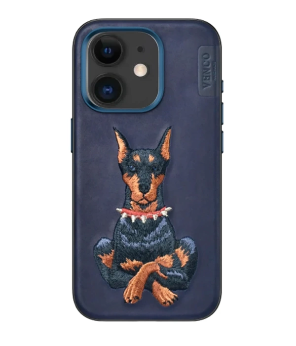 Venco iPhone 11 Perma Desenli Kapak - Lacivert