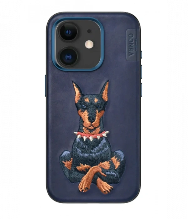 Venco iPhone 11 Perma Desenli Kapak - Lacivert
