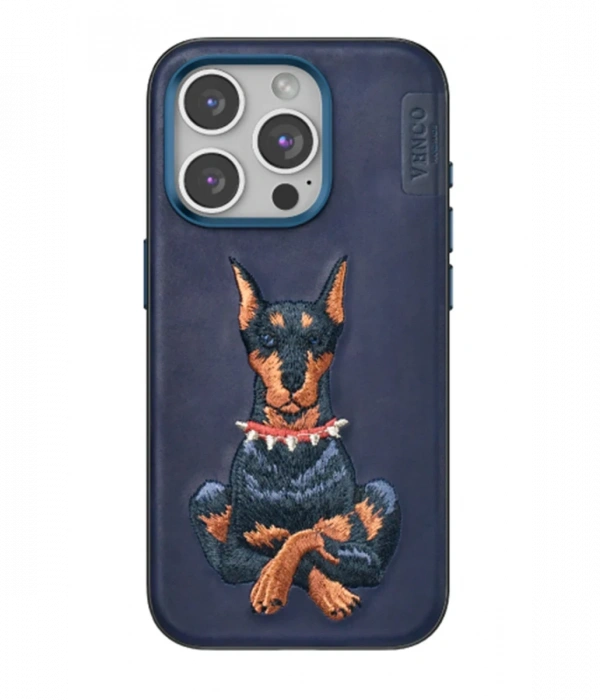 Venco iPhone 14 Pro Max Perma Desenli Kapak - Lacivert
