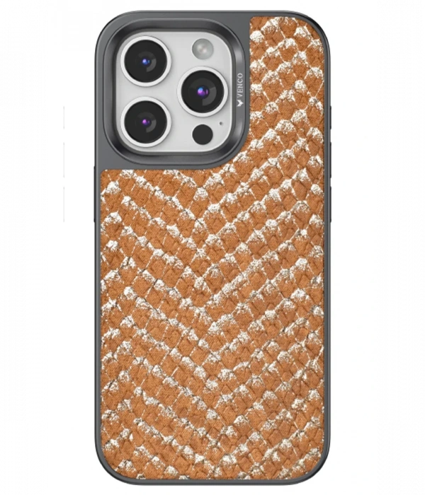 Venco iPhone 14 Pro Max Viper Kapak - Kahverengi