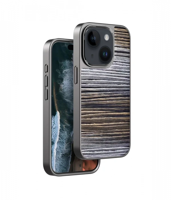 Venco iPhone 14 Wave Kapak - Sarı