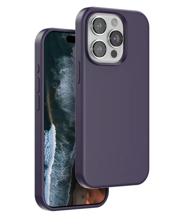 Venco iPhone 15 Pro Home Magsafe Kapak - Derin Mor