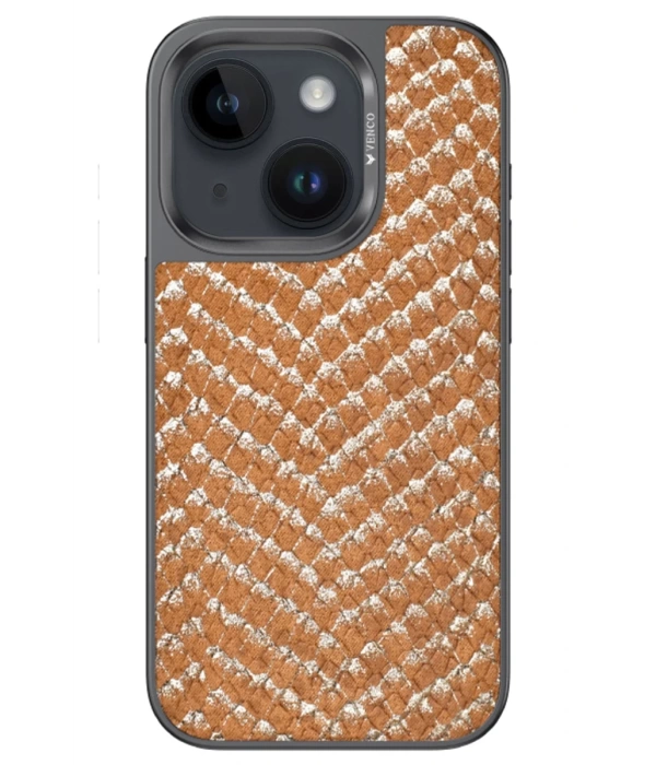 Venco iPhone 15 Viper Kapak - Kahverengi