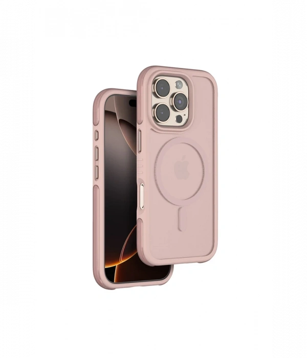 Venco iPhone 16 Pro Max Orbit Magsafe Kapak - Rose Gold