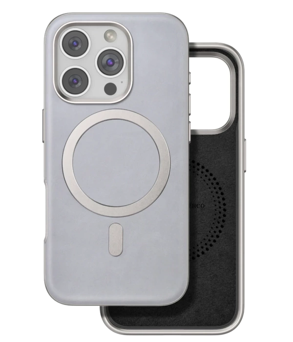 Venco iPhone 16 Pro Max Puskas Magsafe Kapak - Titan Gri