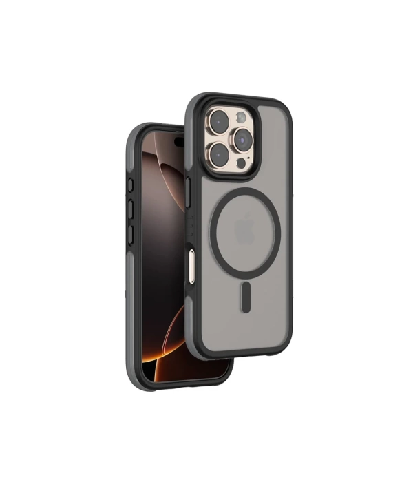 Venco iPhone 16 Pro Orbit Magsafe Kapak - Siyah
