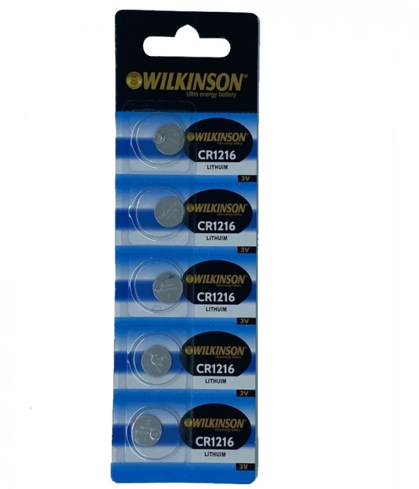 Wılkınson 1216 3v Lityum Düğme Pil 5li Paket