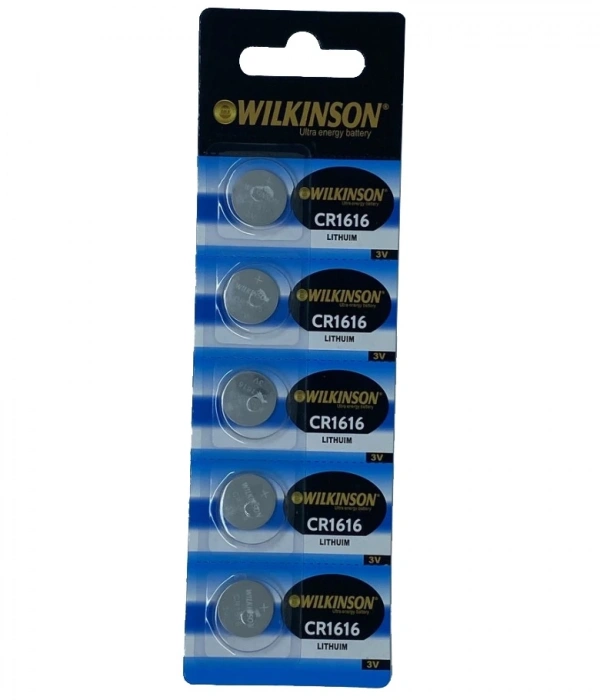Wılkınson 1616 3v Lityum Düğme Pil 5li Paket