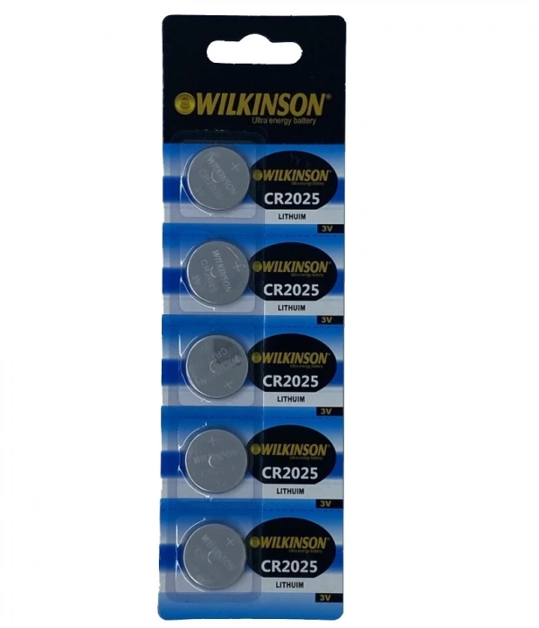 Wılkınson 2025 3v Lityum Düğme Pil 5li Paket