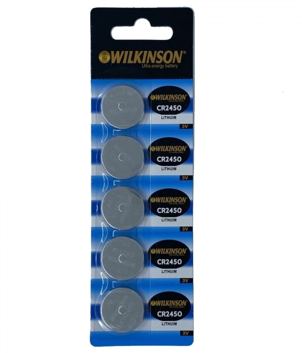 Wılkınson 2450 3v Lityum Düğme Pil 5li Paket