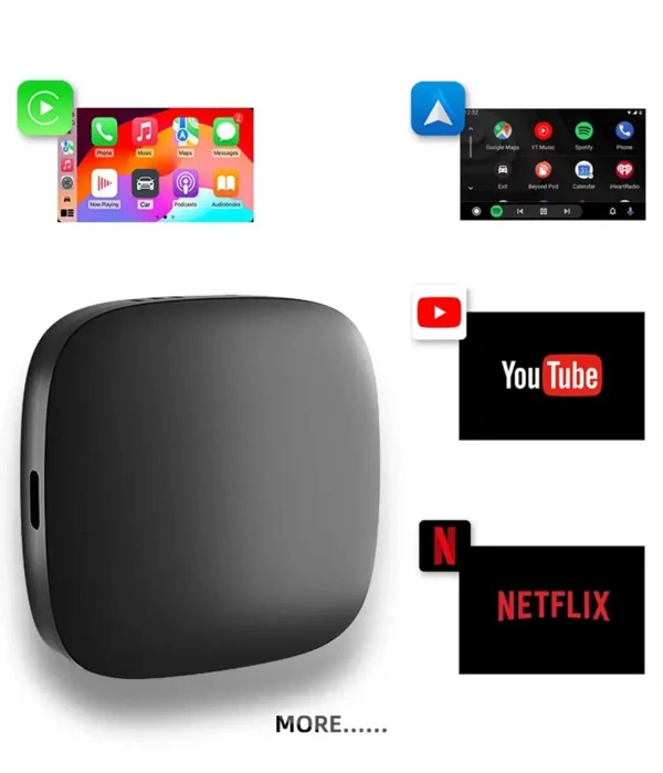 Wireless Carplay Android Araba 4 Çekirdekli Akıcı Fullhd 1080p Wifi 2.4/5g 2gb/32gb