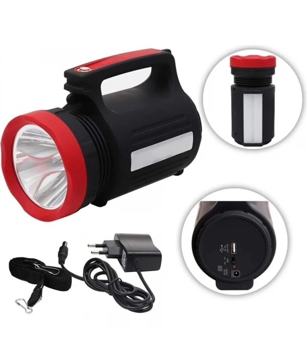 Wıson Ws-3580 Uzun Menzilli Led El Feneri 28saat Çalışma Süresi 10watt