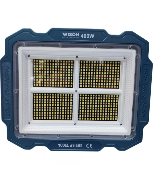 Wıson Ws-5585 Çok Fonksiyonlu 3 Solar Panelli 400w Spot Aydınlatma