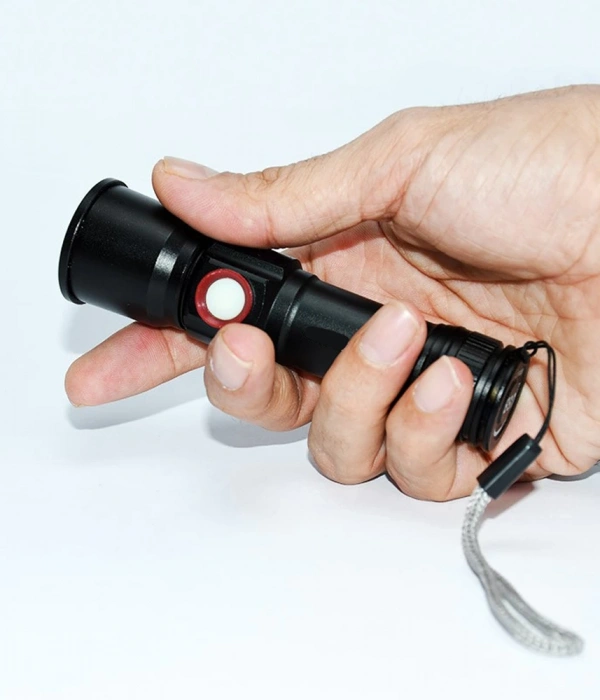 Xml-2 Led 1.000 Lümen  Usb Şarjlı El Feneri  Wt-611