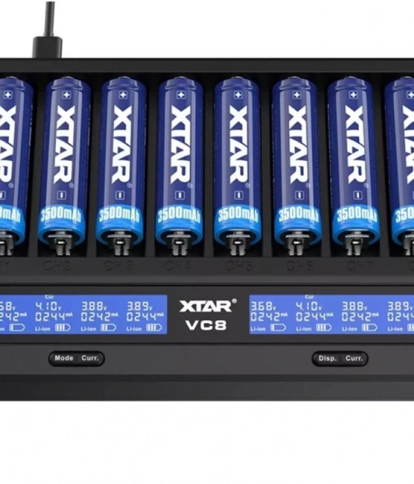 Xtar Vc8 Sekizli Li-ion / Nı-cd / Nı-mh Pil Şarj Cihazı