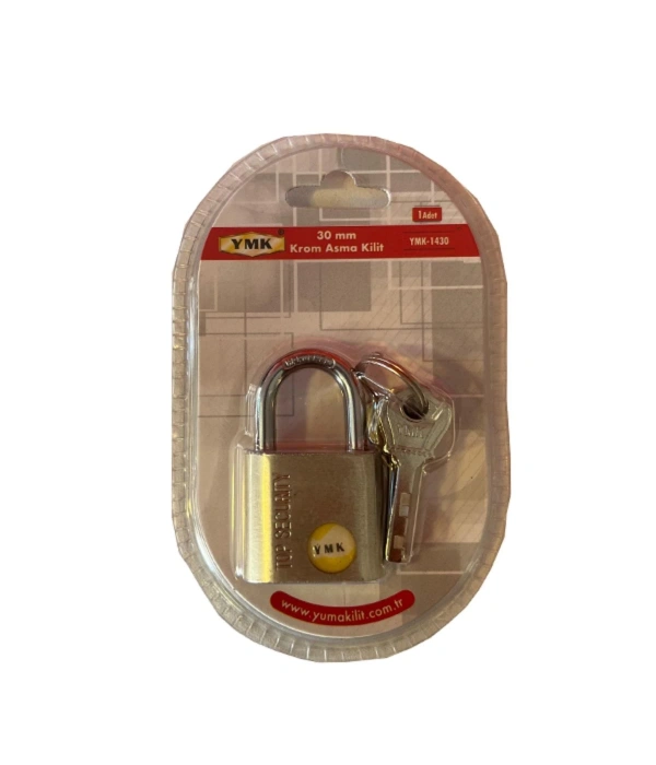 Ymk Krom Asma Kilit 30mm