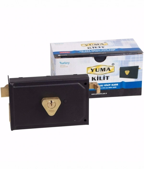 Yuma 14 Cm Trajlı Kilit Kare Ym-602