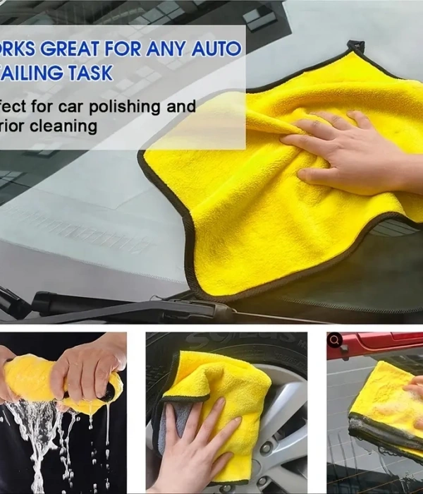 Yünlü Hassas Araba Yıkama Ve Temizlik Bezi