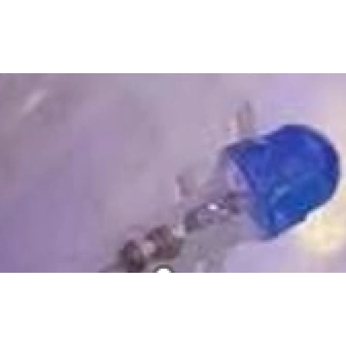 10m 100 Led Damla Uçlu Led Işık Mavi Işık Şeffaf Kablo Mzxx3-13