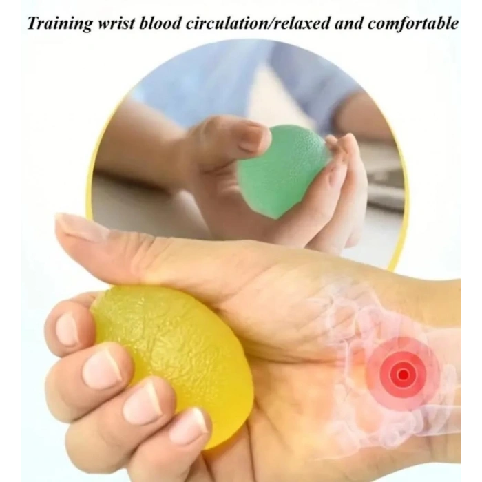 1249 Silikon El Egzersiz Topu