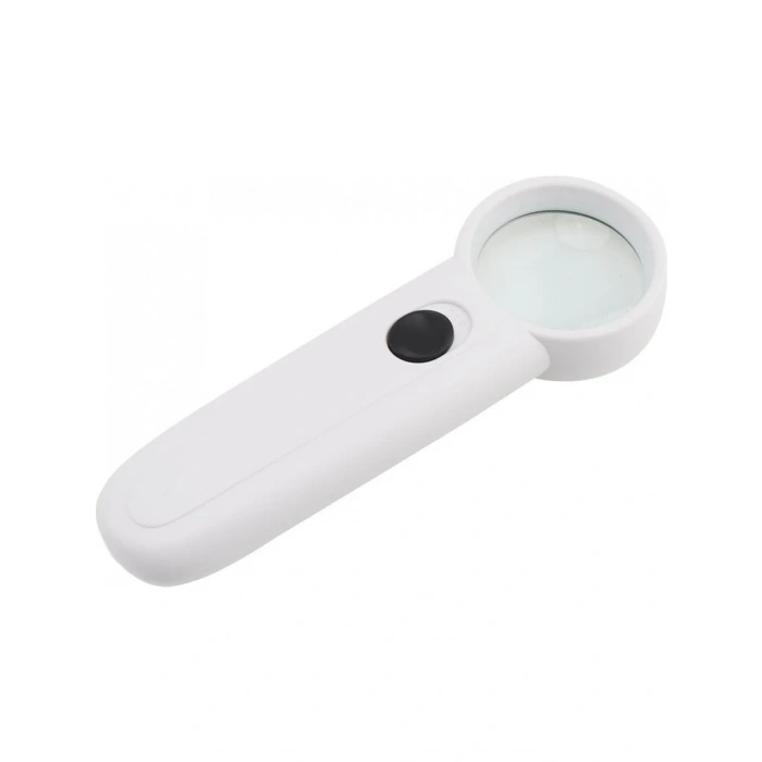 15x Çok Fonksiyonlu 2 Led Işıklı Taşınabilir El Büyüteç