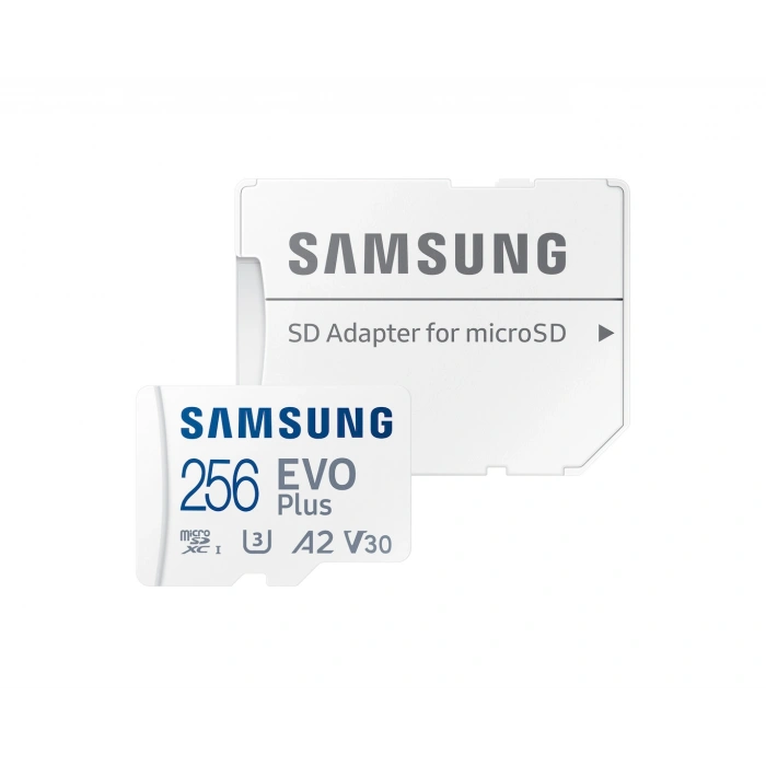 256GB SAMSUNG EVO PLUS MICROSDXC UHS-I U3 V30 A2 160MB/s MB-MC256SA/TR