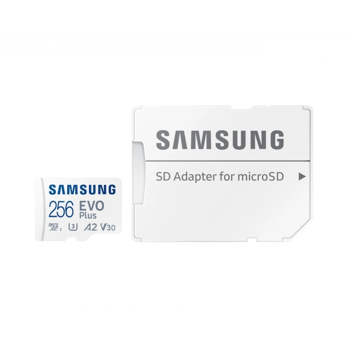 256GB SAMSUNG EVO PLUS MICROSDXC UHS-I U3 V30 A2 160MB/s MB-MC256SA/TR