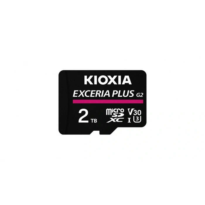 2TB EXCERIA PLUS G2 MICRO SDXC 4K 100MB/s KIOXIA LMPL2M002TG2