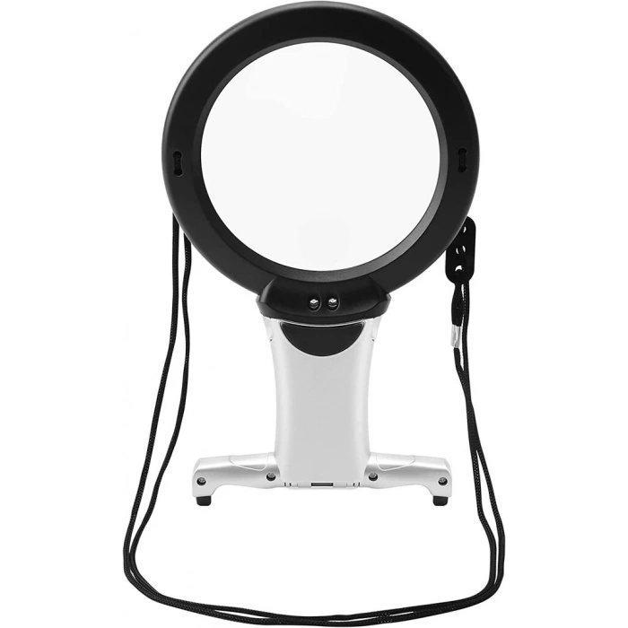 2x 6x Led Eller Serbest,boyun Asılı,dıkış,okuma İçin En Uygun Büyüteç 11b1