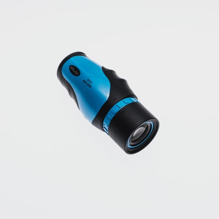 30x30 Tek Gözlü Ayarı Gerektirmeyen Perma Focus Otomatık Netleme Dürbün Mavi