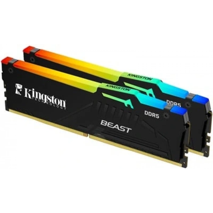 32GB DDR5 6400MHz CL32 KF564C32BBEAK2-32TR KINGSTON BEAST RGB 2x16G