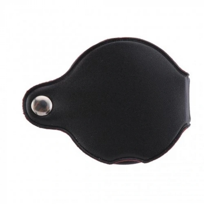 5x50mmmini Büyüteç,cepte Taşınan,optik Lens Katlanabilir Deri Kaplamaxx1051