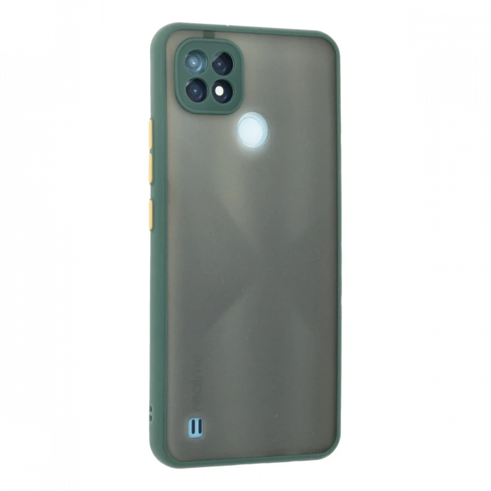 Realme C21 Kılıf Montreal Silikon Kapak