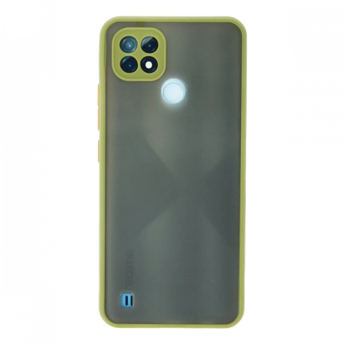 Realme C21 Kılıf Montreal Silikon Kapak