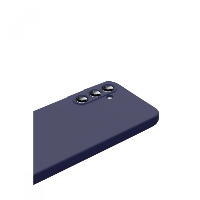 Samsung Galaxy S25 FE Nano içi Kadife Silikon - Lacivert