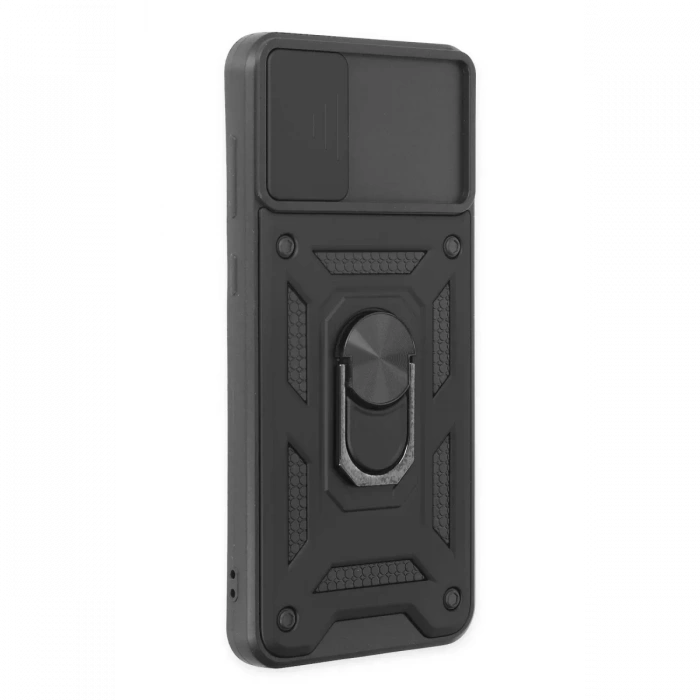 Samsung Galaxy A04 Kılıf Pars Lens Yüzüklü Silikon