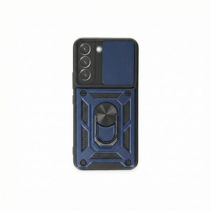 Samsung Galaxy S24 Kılıf Pars Lens Yüzüklü Silikon