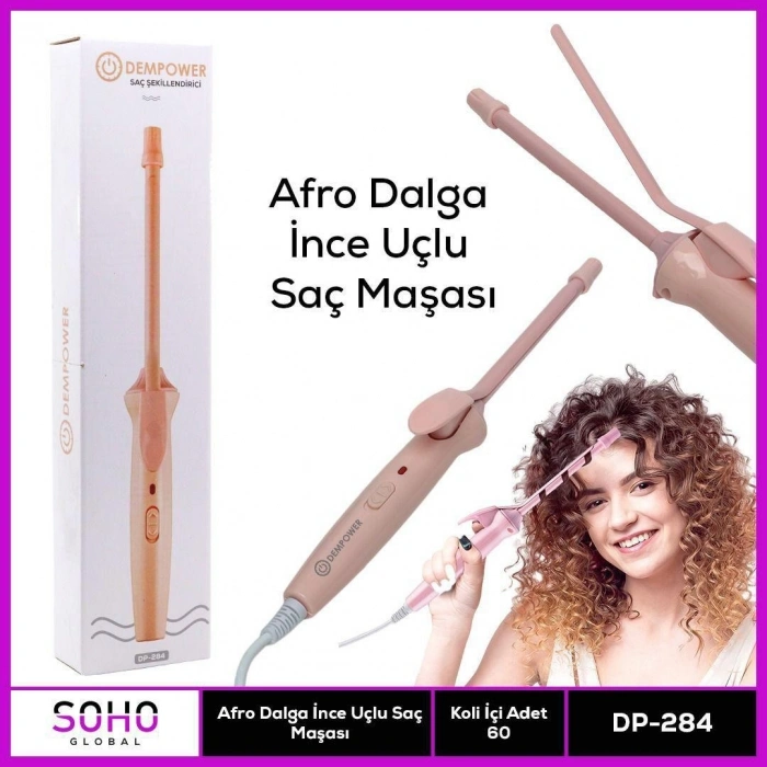 Afro Dalga İnce Uçlu Saç Maşası